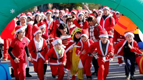 Run Santa... run στην Ιαπωνία