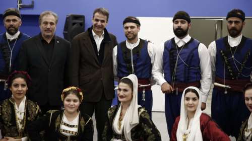 Το 2018 να κάνουμε το άλμα ευχήθηκε ο Κυρ. Μητσοτάκης στους Βρακοφόρους