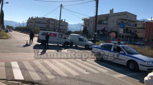 Πανικός από σύγκρουση με όχημα που μετέφερε φιάλες υγραερίου