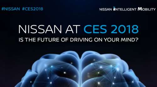 CES2018: Η Nissan ετοιμάζεται να αποκαλύψει νέες τεχνολογίες