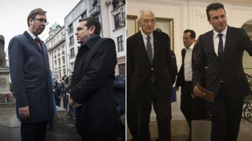 Η επίσκεψη Ζάεφ στην Ελλάδα και οι γιορτές Τσίπρα στη Σερβία