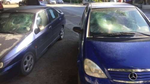 Αστεγος πήγε στη Ρόδο και έσπαγε αυτοκίνητα