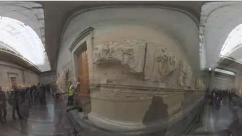 Tα «κλεμμένα» Μάρμαρα στο βρετανικό μουσείο σ' ένα απίθανο βίντεο