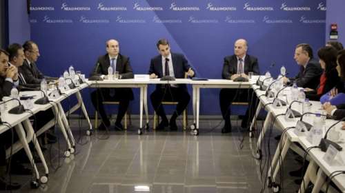 Τι είπε ο Μητσοτάκης στους βουλευτές της Β. Ελλάδας για τα συλλαλητήρια