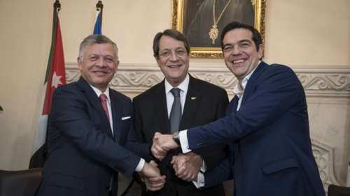Προσφυγικό, ενέργεια, Κυπριακό στην τριμερή με Κύπρο - Ιορδανία