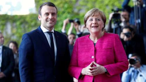Συνάντηση Μέρκελ-Μακρόν αύριο για το μέλλον της Ευρώπης