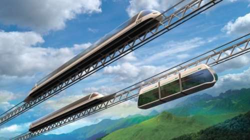 Εναέριο τρένο στην Κρήτη για να εκλείψουν τα δυστυχήματα ΒΙΝΤΕΟ