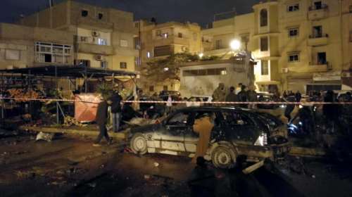 33  νεκροί από διπλή βομβιστική επίθεση στη Λιβύη