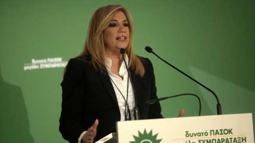 «Έφοδος» Γεννηματά στο Κέντρο και επίθεση σε ΝΔ για «ακροδεξιά στροφή»