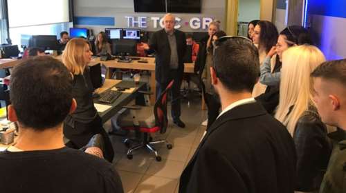 Έλλη Στάη-Στ.Μαλέλης: Οι σπουδαστές του NEW MEDIA STUDIES στο TheTOC