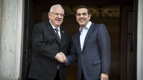 Θεμελιώνουν το μουσείο Ολοκαυτώματος στην Θεσσαλονίκη Τσίπρας - Ρίβλιν