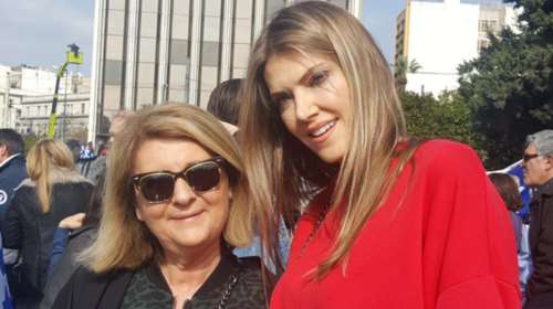 Και η Έυα Καϊλή στο συλλαλητήριο για την Μακεδονία