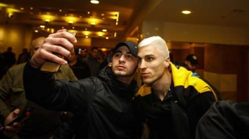 Ο Βράνιες της ΑΕΚ ανέβασε βίντεο με καπνογόνο μετά τη νίκη στο Καραϊσκάκη