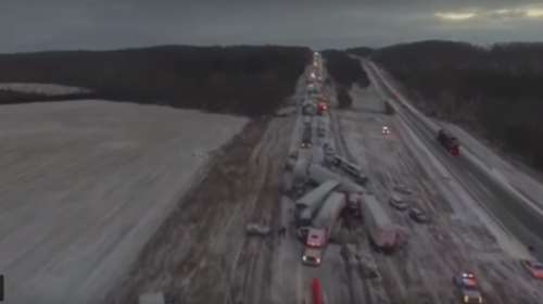 Καραμπόλα... χιλιομέτρων στο Μιζούρι - Βίντεο