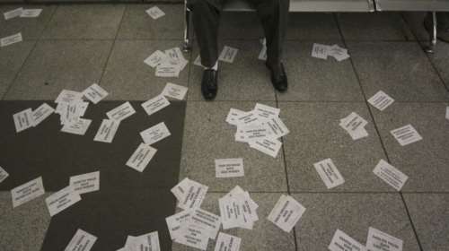 H εισβολή του Ρουβίκωνα στην Ελληνοαμερικανική Ενωση