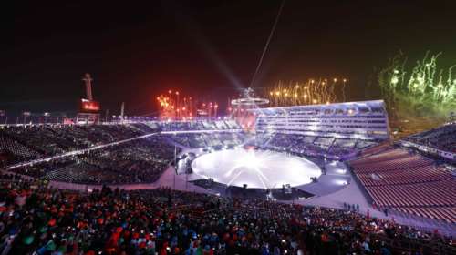 Η εντυπωσιακή έναρξη των Χειμερινών Ολυμπιακών Αγώνων του 2018