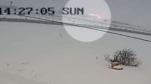 Βίντεο από τη στιγμή της συντριβής του ρωσικού αεροσκάφους