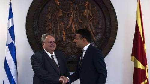 Πολύωρη και χωρίς δηλώσεις η συνάντηση Κοτζιά - Ντιμιτρόφ για το Σκοπιανό