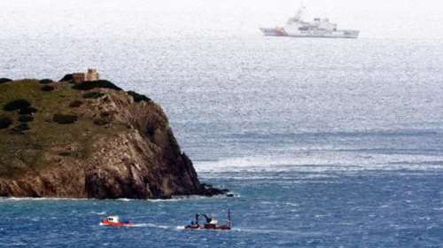 Τουρκία: Άρχισε η κατασκευή του στρατιωτικού φυλακίου απέναντι από τα Ιμια