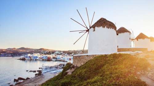 Το κυκλικό ουράνιο τόξο στον ουρανό της Μυκόνου (βίντεο)