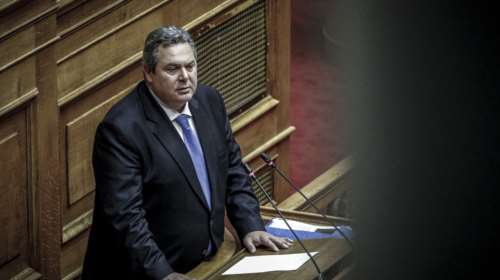Καμμένος: Διαφωνώ με τους χειρισμούς της κυβέρνησης για το Σκοπιανό