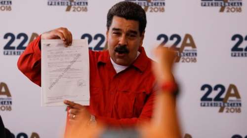 Ξανά υποψήφιος για πρόεδρος της Βενεζουέλας ο Μαδούρο