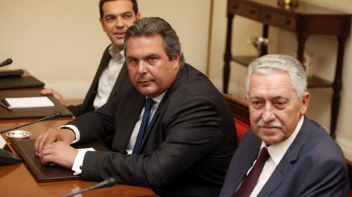 Καμμένος: Προσωπικότητα που... διδάσκει την ενότητα ο Κουβέλης