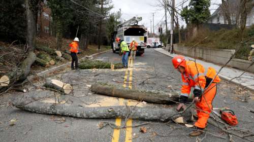 Πέντε νεκροί από την καταιγίδα «Ράιλι» στις ΗΠΑ