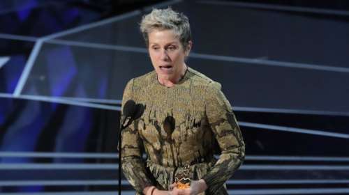 Η Φράνσις ΜακΝτόρμαντ σήκωσε όρθιες όλες τις σταρς στα Όσκαρ