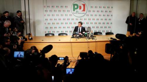 Παραίτηση Ρέντσι μετά την πανωλεθρία στις ιταλικές κάλπες