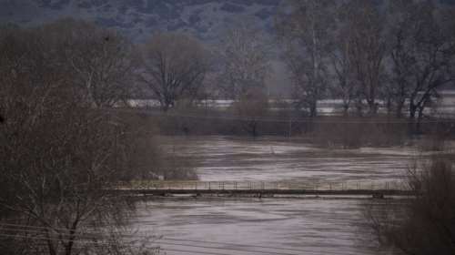 Τρίκαλα: Σε επιφυλακή, ανεβαίνει η στάθμη του Πηνειού