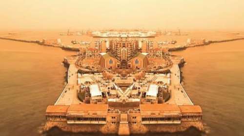 Όταν η αφρικανική σκόνη κάλυψε το Ηράκλειο (βίντεο)