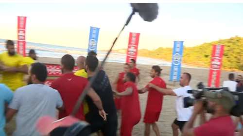 Ξύλο και αμμοπόλεμος στο Survivor: Τούρκοι εναντίον Ρουμάνων