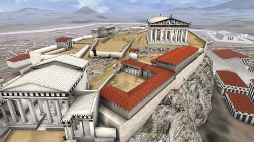 Διαδραστική περιήγηση στην Ακρόπολη στο Κέντρο Πολιτισμού «Ελληνικός Κόσμος