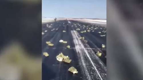 Tρεισήμισι τόνοι χρυσού έπεσαν από αεροπλάνο στη Ρωσία