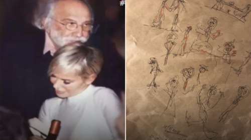 Καλογρίδη: απαντάει για τη σχέση της με Λυκουρέζο μέσω ρομαντικών σκίτσων!