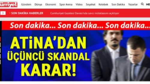 Τουρκικά ΜΜΕ: Σκάνδαλο η απόφαση για τους «8»