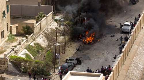 Έκρηξη παγιδευμένου αυτοκινήτου στην Αλεξάνδρεια, δύο νεκροί