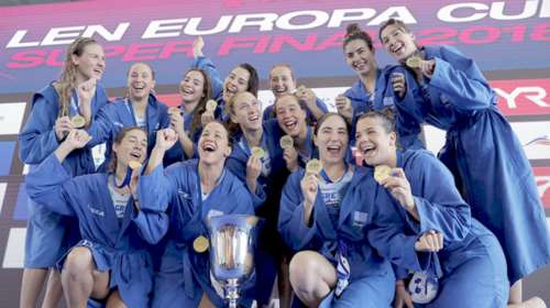 Χρυσό μετάλλιο η εθνική πόλο γυναικών στο Europa Cup