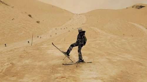 Η σκόνη από τη Σαχάρα μετέτρεψε την ανατολική Ευρώπη σε... Άρη