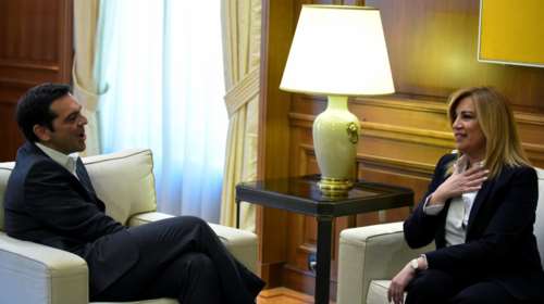Τσίπρας προς Φώφη: συμφωνώ για γενναία συνταγματική αναθεώρηση