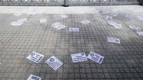 Τρικάκια στο σπίτι της πρέσβειρας του Ισραήλ από τον Ρουβίκωνα