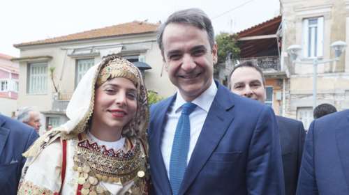 Μητσοτάκης από Μεσολόγγι: «Σήμερα η Ελλάδα μοιάζει με πολιορκημένη χώρα»