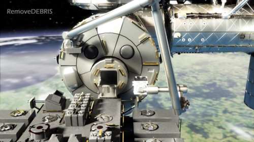 Εκτοξεύθηκε το ...διαστημικό «σκουπιδιάρικο» RemoveDebris