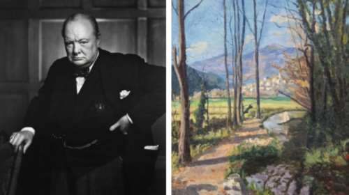 Ουίνστον Τσόρτσιλ: Oταν δεν έγραφε ιστορία... ζωγράφιζε