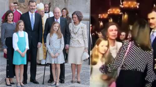 Βασιλικό ξεκατίνιασμα on camera ανάμεσα στη Λετίσια και την πεθερά της