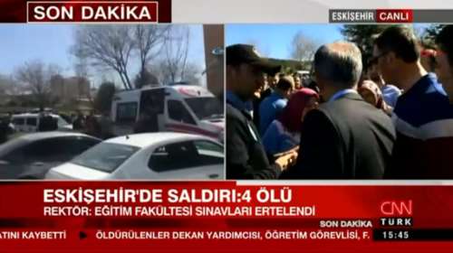 Τουρκία: Τέσσερις νεκροί από πυρά σε πανεπιστήμιο του Εσκισεχίρ