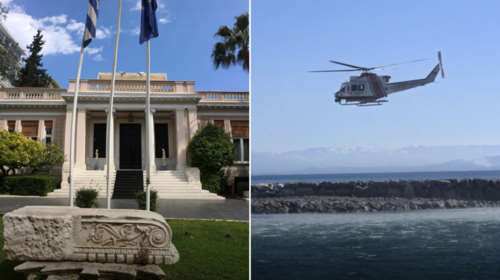 Μαξίμου για Ρω: «Δεν είναι μείζον - Με σβηστά φώτα το τουρκικό ελικόπτερο»