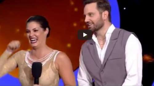 Η στιγμή της αποχώρησης της Μαρίας Κορινθίου από το Dancing with the stars