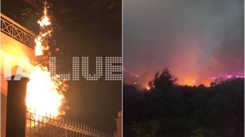 Μάχη με τις φλόγες στην Ηλεία - Τα μέτωπα του πύρινου εφιάλτη